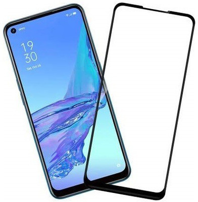Bodoma Edge To Edge Tempered Glass for Oppo A53(Pack of 1)