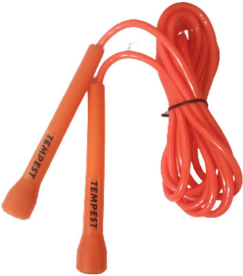 Tempest Freestyle Speed Skipping Rope with Bottle Packing (Orange , Length : 280 CM) Speed Skipping Rope(Orange, Length: 280 cm)