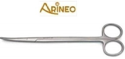 ARINEO Steel Scissors Straight Metzenbaum Scissors(Blunt/Sharp Blades)