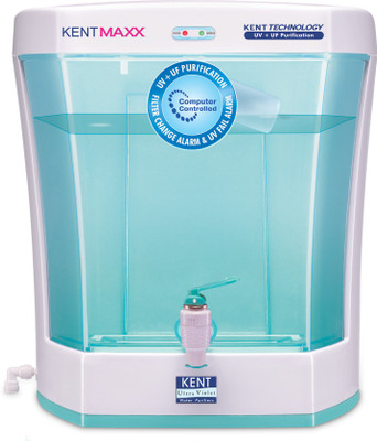 20% OFF on KENT MAXX (11013) 7 L UV + UF Water Purifier(White & Blue) 20% OFF on KENT MAXX (11013) 7 L UV + UF Water Purifier(White & Blue)