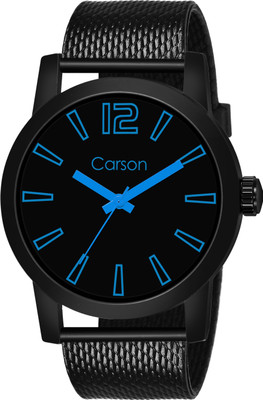 Carson All Black Analog Watch  - For Boys