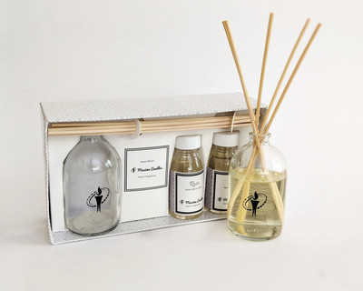 Maxime Lavender Aroma Oil, Diffuser, Diffuser Set, Refill Lavender Scented Reed Diffuser Home Fragrances Gift Set | Reed Diffuser for Bedroom | Reed Diffuser for Living Room | Reed Diffuser for Washroom, Office, Spa | Stylish Glass Bottle With 8 Rattan Reeds | 100 ml 3.3 fl. Oz Oil(4 x 25 ml) Maxime Lavender Aroma Oil, Diffuser, Diffuser Set, Refill Lavender Scented Reed Diffuser Home Fragrances Gift Set | Reed Diffuser for Bedroom | Reed Diffuser for Living Room | Reed Diffuser for Washroom, Office, Spa | Stylish Glass Bottle With 8 Rattan Reeds | 100 ml 3.3 fl. Oz Oil(4 x 25 ml)
