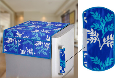 E-Retailer Refrigerator  Cover(Width: 53 cm, Blue)
