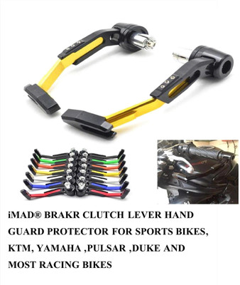 imad Motorcycle Brake Clutch Lever Hand Guard Protector Handlebar Hand Guard(Yamaha, Bajaj, KTM, Universal For Bike)