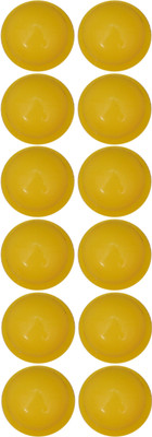 AL-Crease Yellow Nylon Buttons(Pack of 12)