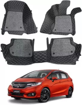 arneja trading company Leatherite 7D Mat For  Honda Jazz(Black)