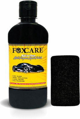 FOXCARE Liquid Car Polish for Exterior, Dashboard, Tyres(200 ml, Pack of 1)