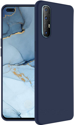 CASE CREATION Back Cover for OPPO Reno3 Pro(Blue, Shock Proof, Silicon, Pack of: 1)