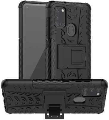 Elica Bumper Case for Samsung Galaxy A21s / SM-A217F/DS(Black, Shock Proof, Pack of: 1)