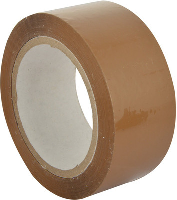 TNQ Single Sided Handheld Cello Tape (Manual)(Set of 12, Brown)
