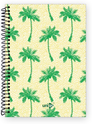 UNIGO Notebook A4 Note Book Single Line - Ruled 300 Pages(Light Yellow)