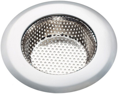 Giffy Kitchen Sink, Basin Stainless Steel Push Down Strainer(11.5 cm Set of 1)