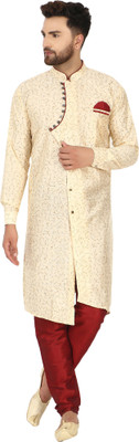 SKAVIJ Men Kurta Pyjama Set