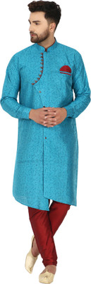 SKAVIJ Men Kurta Pyjama Set