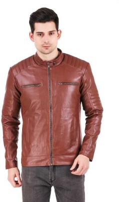 Leather Retail Full Sleeve Printed Men Jacket