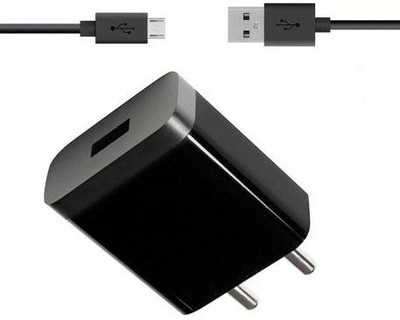 Setster Wall Charger Accessory Combo for Realme C1(Black)