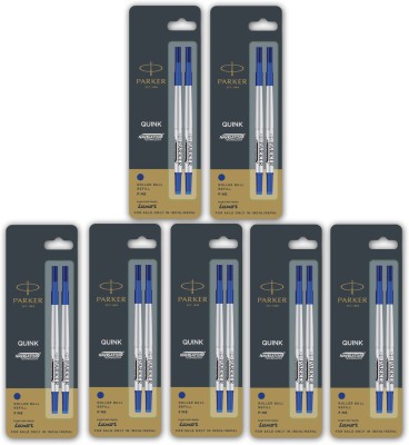PARKER Navigator Roller Pen Combo Ball Pen Refill(Pack of 7, Blue)