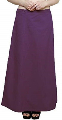 Queen Style 7 Part - Dark Purple Pure Cotton Petticoat(XL)
