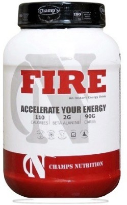 CHAMPS NUTRITION FIRE (INTRA-WORKOUT) ENERGY DRINK 1.8KG Pre Workout(1.8 kg, ORANGE)