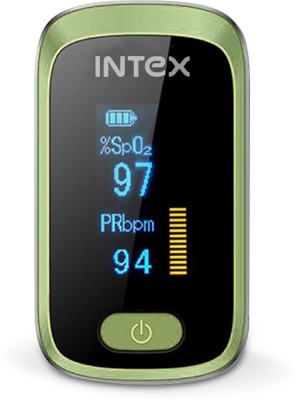 Intex Oxisafe Pulse Oximeter  (Green, White)