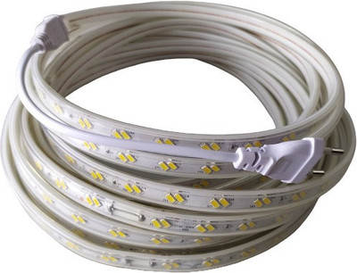 Fancy 600 LEDs 5.08 m White, Yellow Flickering String Rice Lights(Pack of 1)