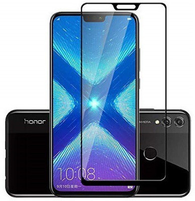 HOBBYTRONICS Edge To Edge Tempered Glass for Honor 8X/Huawei Y9(Pack of 1)