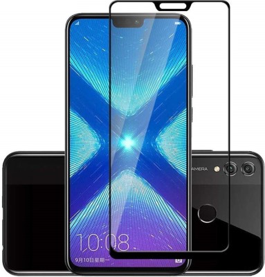HOBBYTRONICS Edge To Edge Tempered Glass for Honor 8X/Huawei Y9(Pack of 1)
