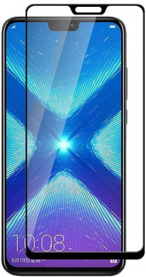 HOBBYTRONICS Edge To Edge Tempered Glass for Honor 8X/Huawei Y9(Pack of 1)