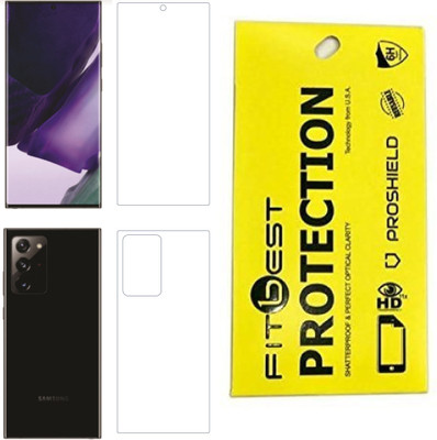 Fitbest Front and Back Screen Guard for Samsung Galaxy Note 20 Ultra(Pack of 2)