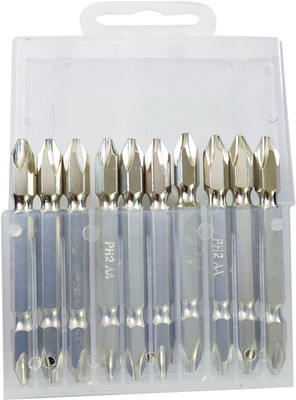 Inditrust Heavy duty Magnetic Screw driver bit set 10pc ++ PH 2 Bit Screwdriver Bit Set