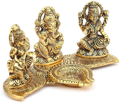 SBBCO Decorative Showpiece  -  14.21 cm(Aluminium, Gold)