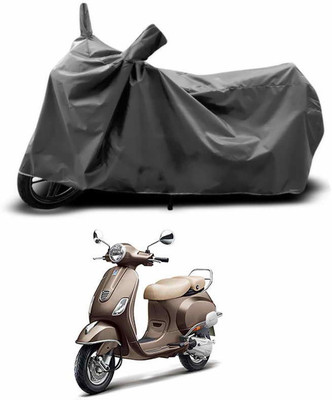 SEBONGO Two Wheeler Cover for Vespa(Elegante 150, Grey)