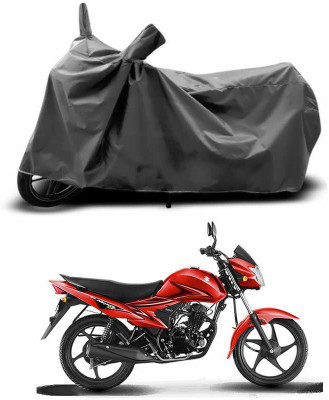 ANTHUB Two Wheeler Cover for Suzuki(Hayate EP, Grey)