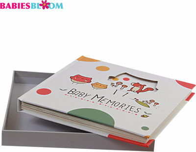 

Babies Bloom Forest Baby 1st Year Memory Book Keepsake(Multi-Color)