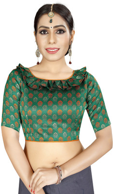 AANZIA Jacquard Self Design Blouse Material