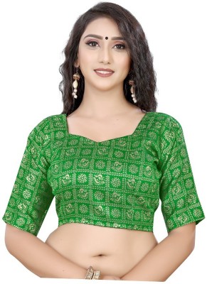 AANZIA Jacquard Self Design Blouse Material