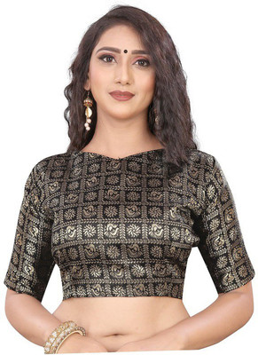 AANZIA Jacquard Self Design Blouse Material