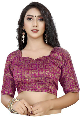 AANZIA Jacquard Self Design Blouse Material