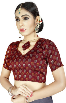 AANZIA Jacquard Self Design Blouse Material