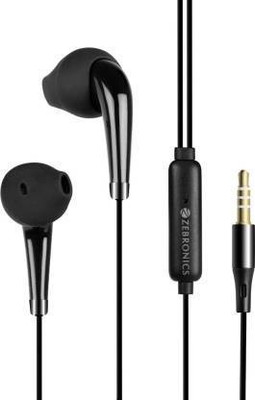 ZEBRONICS zeb calyx Wired(Black, In the Ear)