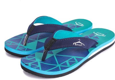 Brauch Women Flip Flops(Green , 3)