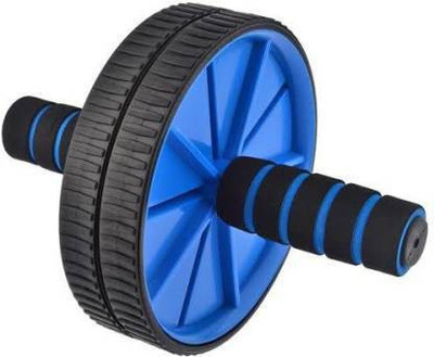 SMARTFITABS Double Wheel Ab Exerciser with Padded Grip Ab Exerciser Ab Exerciser(Blue)