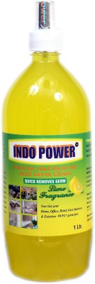 INDOPOWER F020- Disinfectant Sanitizer Spray ANTI GERM CLEAN (QUICK REMOVES GERM) Lemon 1ltr.(1000 g)