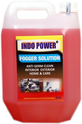 INDOPOWER FOGGER SOLUTION Anti Germ Clean (Interior Exterior Home & Cars ) 5ltr. MULTI(5000 ml)