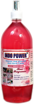 INDOPOWER F016- Disinfectant Sanitizer Spray ANTI GERM CLEAN (QUICK REMOVES GERM) ROSE 1ltr.(1 L)