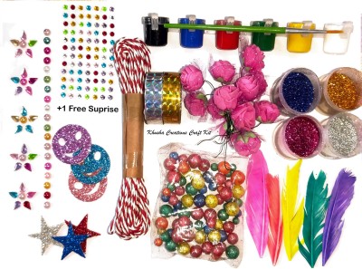 KHUSHA CREATIONS Decorative Craft Kit / Art and Craft Kit / Craft Material kit / Craft Hobby