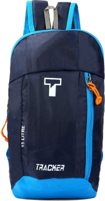 Tracker Stylish Casual School 15 L Backpack(Blue)