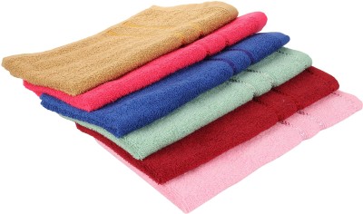 GRGRASP Thread That Bind Relations Cotton 450 GSM Hand, Face Towel Set(Pack of 6)