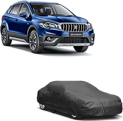 RPSENTTERPR Car Cover For Maruti Suzuki S-Cross (With Mirror Pockets)(Silver, For 2020 Models)