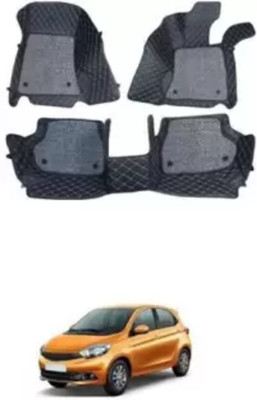 ARNEJA Leatherite 7D Mat For  Tata Tiago(Black)
